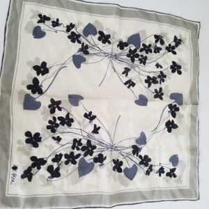Vintage Uzra Floral Scarf